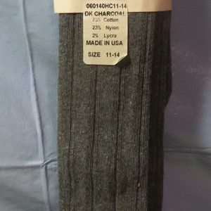 NWT TRADITIONALS DK CHARCOAL MENS SOCKS